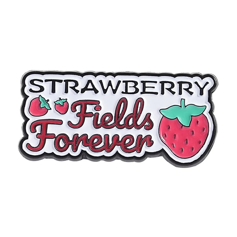 Funny Quote Enamel Pins Positive Saying Pop Music Rock Band LGBT Rainbow Brooches Lapel Badge Funny Jewelry Gifts for Friends Quick Pick Grocers